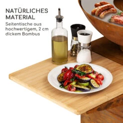 Savage 2.0 Tall Feuerschale Mit Grill Bambus-Seitentische Inkl. Wetterschutz 11 Savage 2.0 Tall Feuerschale Mit Grill Bambus-Seitentische Inkl. Wetterschutz -Garten Store 10036087 de 0003 logo