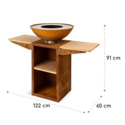 Savage 2.0 Tall Feuerschale Mit Grill Bambus-Seitentische Inkl. Wetterschutz 17 Savage 2.0 Tall Feuerschale Mit Grill Bambus-Seitentische Inkl. Wetterschutz -Garten Store 10036087 yy 0009 logo