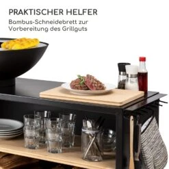 Savage 2.0 Wide Feuerschale Grill Bambus-Schneidebrett Wetterschutz -Garten Store 10036090 de 0003 logo