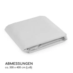 Pantheon Rust Pergola Ersatzdach 200 G/m² Polyester-Tuch 3x4 M Inkl. Seilzug -Garten Store 10036126 de 0005 dimensions