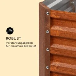 Rust Grow Hochbeet Gartenbeet Verzinktes Stahlblech Rost-Finish -Garten Store 10036153 de 0005 logo