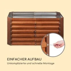 Rust Grow Hochbeet Gartenbeet Verzinktes Stahlblech Rost-Finish -Garten Store 10036153 de 0007 logo