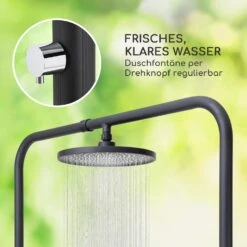 Sumatra Falls Round Gartendusche WPC Aluminium Ø 80 Cm Rund 10 Sumatra Falls Round Gartendusche WPC Aluminium Ø 80 Cm Rund -Garten Store 10036348 de 0004 usp