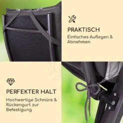 Sylt Polsterauflage Sesselauflage Kopfkissen Polyester 50x120x9cm -Garten Store 10037223 de 0003 usp