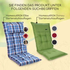 Sylt Polsterauflage Sesselauflage Kopfkissen Polyester 50x120x9cm -Garten Store 10037336 de 0007 logo