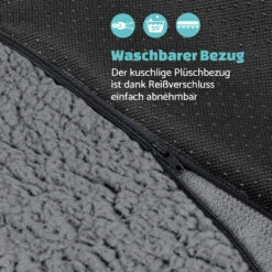 Luna Hundebett Waschbar Orthopädisch Rutschfest Memory-Schaum Größe L -Garten Store 10037539 de 0005 logo