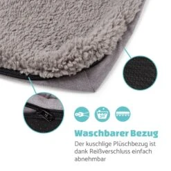 Bruno Hundebett Hundekorb | Waschbar | Orthopädisch | Rutschfest | Atmungsaktiv | Memory-Schaum | Größe XL (120 X 17 X 85 Cm) -Garten Store 10037585 de 0005 logo