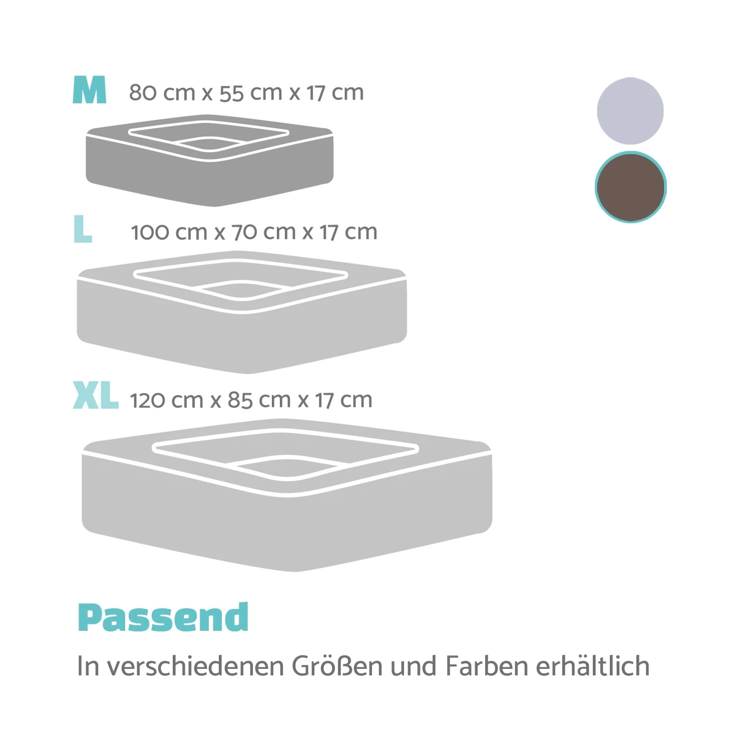 Bruno Hundebett Waschbar Orthopädisch Rutschfest Memory-Schaum Größe M 7 Bruno Hundebett Waschbar Orthopädisch Rutschfest Memory-Schaum Größe M – Bild 7