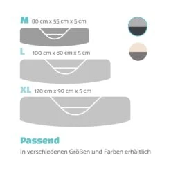 Lotte Hundebett Waschbar Orthopädisch Rutschfest Atmungsaktiv Größe M -Garten Store 10037590 de 0007 logo