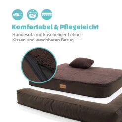Odin Hundesofa Waschbar Orthopädisch Rutschfest Memory-Schaum Größe L -Garten Store 10037594 de 0005 logo