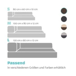 Odin Hundesofa Waschbar Orthopädisch Rutschfest Memory-Schaum Größe L -Garten Store 10037594 de 0007 logo