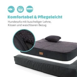 Odin Hundesofa Waschbar Orthopädisch Rutschfest Memory-Schaum Größe M -Garten Store 10037596 de 0005 logo