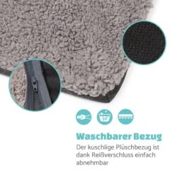 Emma Hundebett Hundekorb | Waschbar | Rutschfest | Atmungsaktiv | Wendematratze | Kissen | Größe M (80 X 20 X 70 Cm) -Garten Store 10037611 de 0005 logo