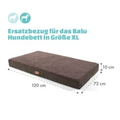 Balu Hundebett Ersatzbezug Waschbar Rutschfest Atmungsaktiv Größe XL -Garten Store 10037620 de 0004 logo