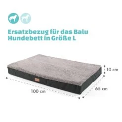 Balu L Hundebett Ersatzbezug Waschbar Rutschfest Atmungsaktiv -Garten Store 10037652 de 0004 logo