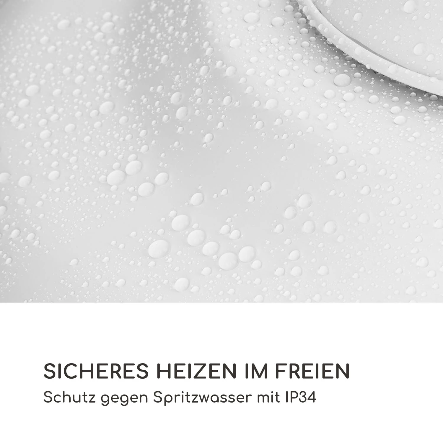 Hitzkopf Infrarot-Deckenheizstrahler Halogen-Heizröhre 2 Stufen 750/1500 W 4 Hitzkopf Infrarot-Deckenheizstrahler Halogen-Heizröhre 2 Stufen 750/1500 W – Bild 4