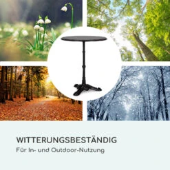 Patras Bistro-Tisch Marmortischplatte Ø60cm Gusseiserner Standfuß 14 Patras Bistro-Tisch Marmortischplatte Ø60cm Gusseiserner Standfuß -Garten Store 10037741 de 0007 logo