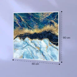 Wonderwall Air Art Smart Infrarotheizung Blauer Marmor 60x60cm 350W -Garten Store 10037828 yy 0007 logo