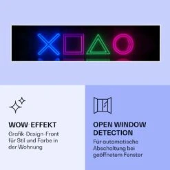 Wonderwall Air Art Smart Infrarotheizung Spiel 120x30cm 350W -Garten Store 10037842 de 0006 logo