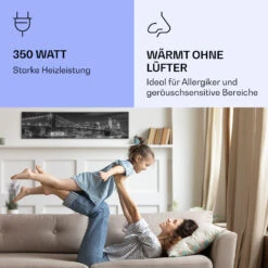 Wonderwall Air Art Smart Infrarotheizung Brücke 120x30cm 350W -Garten Store 10037853 de 0005 logo