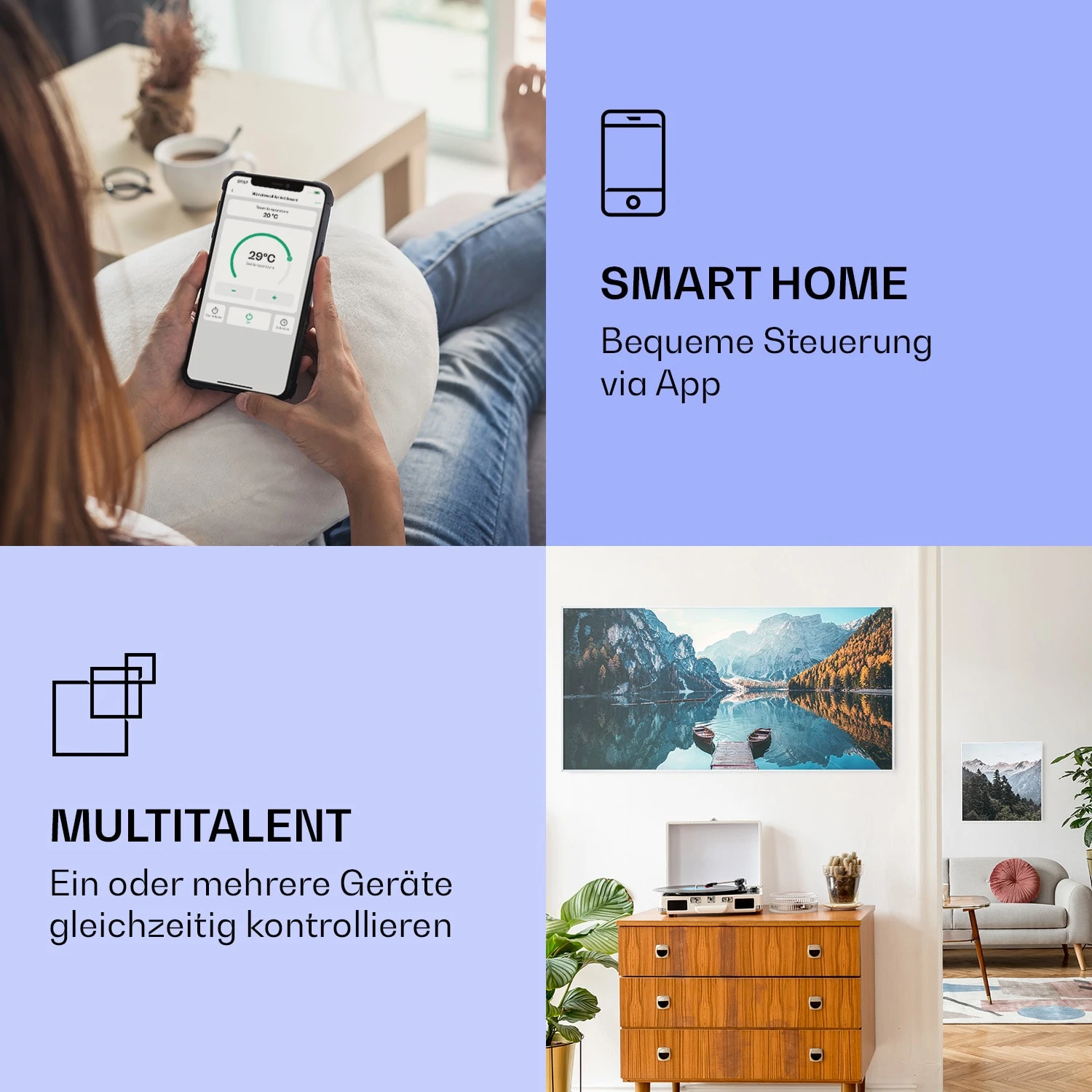 Wonderwall Air Art Smart Infrarotheizung See Horizontal 120x60cm 700W 2 Wonderwall Air Art Smart Infrarotheizung See Horizontal 120x60cm 700W – Bild 2