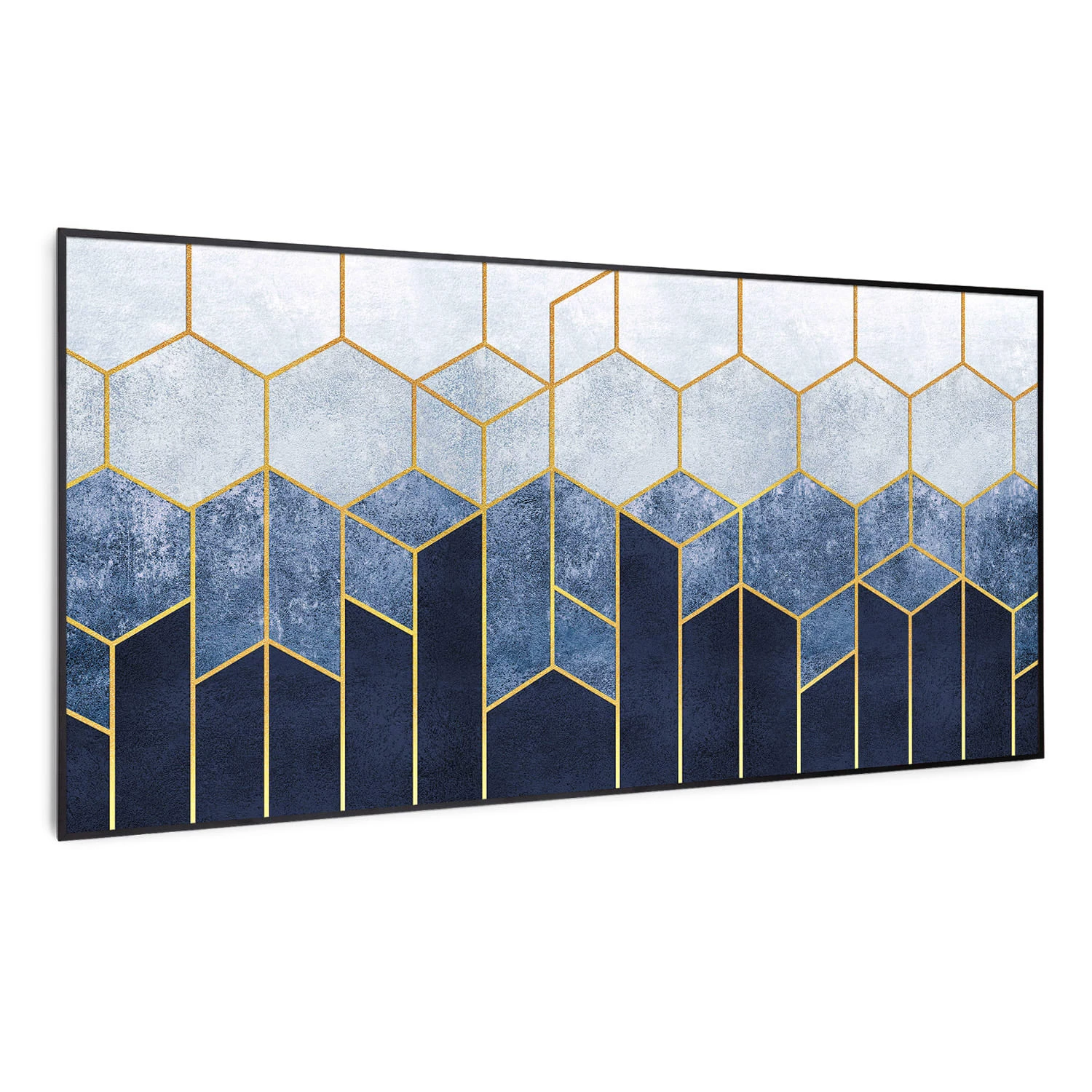 Wonderwall Air Art Smart Infrarotheizung Blaue Linie 120x60cm 700W 1 Wonderwall Air Art Smart Infrarotheizung Blaue Linie 120x60cm 700W