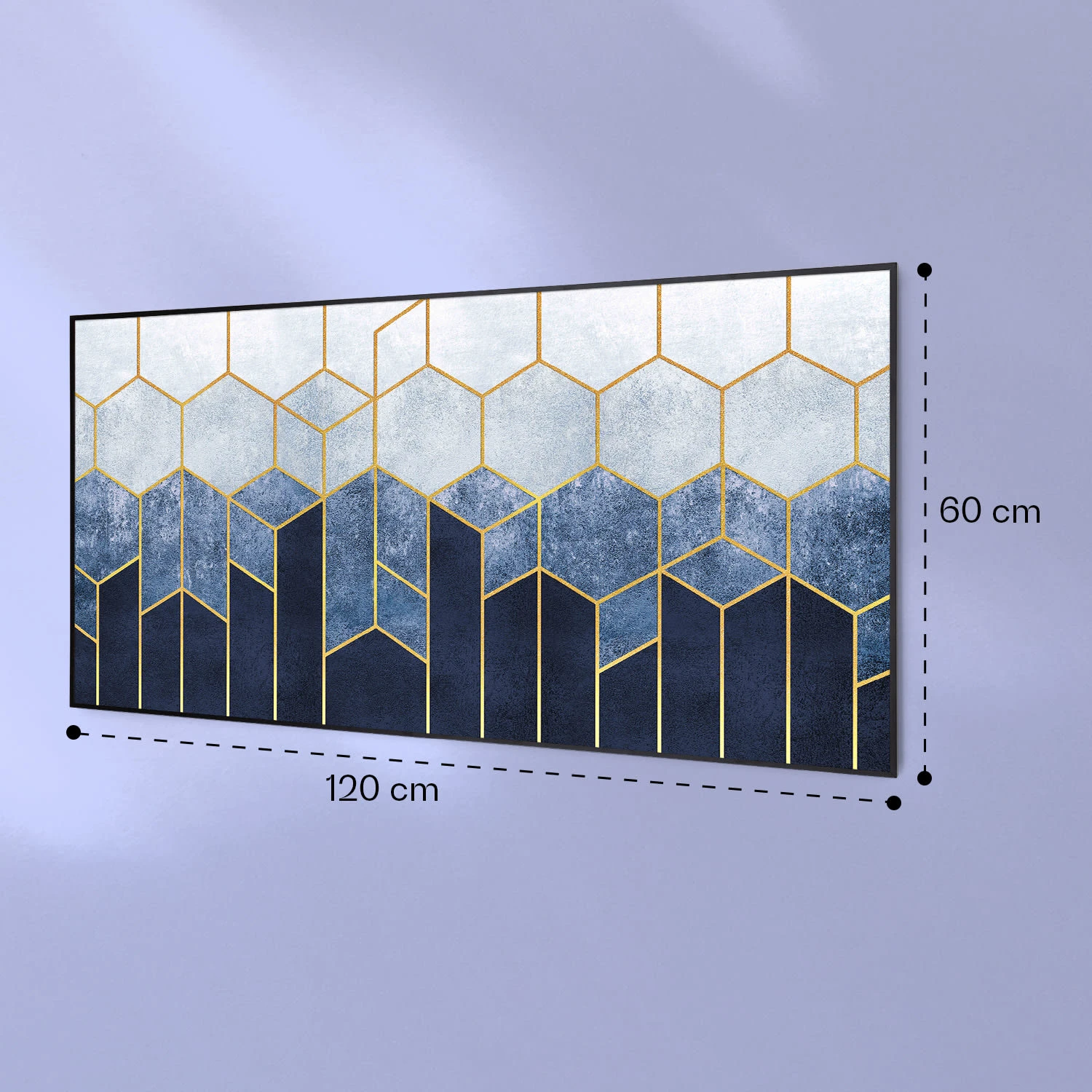 Wonderwall Air Art Smart Infrarotheizung Blaue Linie 120x60cm 700W 7 Wonderwall Air Art Smart Infrarotheizung Blaue Linie 120x60cm 700W – Bild 7