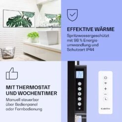 Wonderwall Air Art Smart Infrarotheizung Grünes Blatt 120x60cm 700W 11 Wonderwall Air Art Smart Infrarotheizung Grünes Blatt 120x60cm 700W -Garten Store 10037915 de 0004 logo