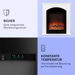 Elbrus Elektrokamin 2000 W LED-Technik Fernbedienung -Garten Store 10037971 de 0003 logo