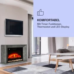 Crater Lake Elektrokamin 1900 W LED-Technik Fernbedienung -Garten Store 10037982 de 0004 logo