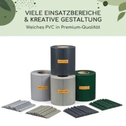 Sichtschutzstreifen Gartenzaun PVC 450 G/m² 50x19cm Clips -Garten Store 10037986 de 0006 usp