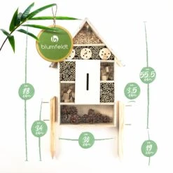Insektenhaus Metalldach Inkl. Füße Ganzjährig Bewohnbar Pinienholz 11 Insektenhaus Metalldach Inkl. Füße Ganzjährig Bewohnbar Pinienholz -Garten Store 10038015 yy 0006 logo