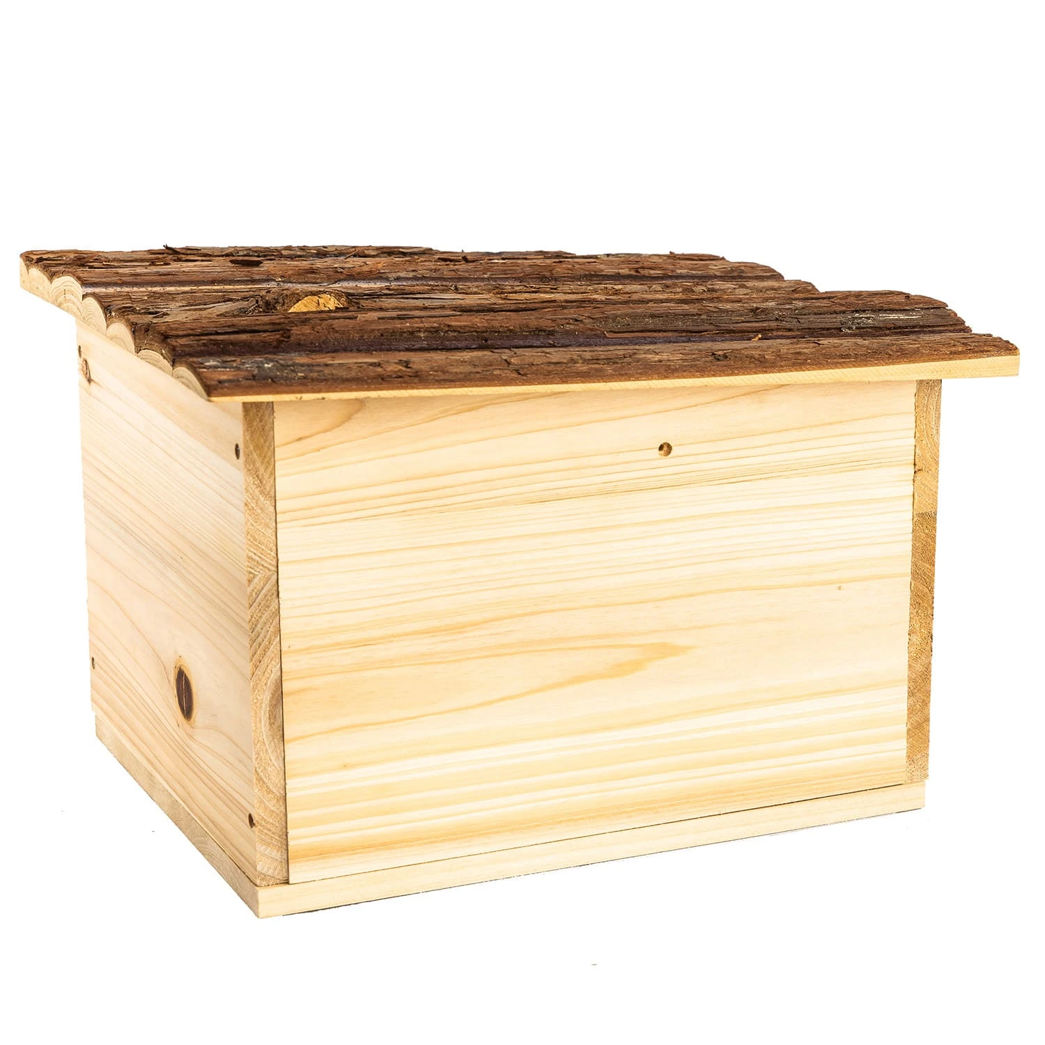 Igelhaus Futterhaus Überwinterung 2 Kammern Tannenholz Unbehandelt 4 Igelhaus Futterhaus Überwinterung 2 Kammern Tannenholz Unbehandelt – Bild 4