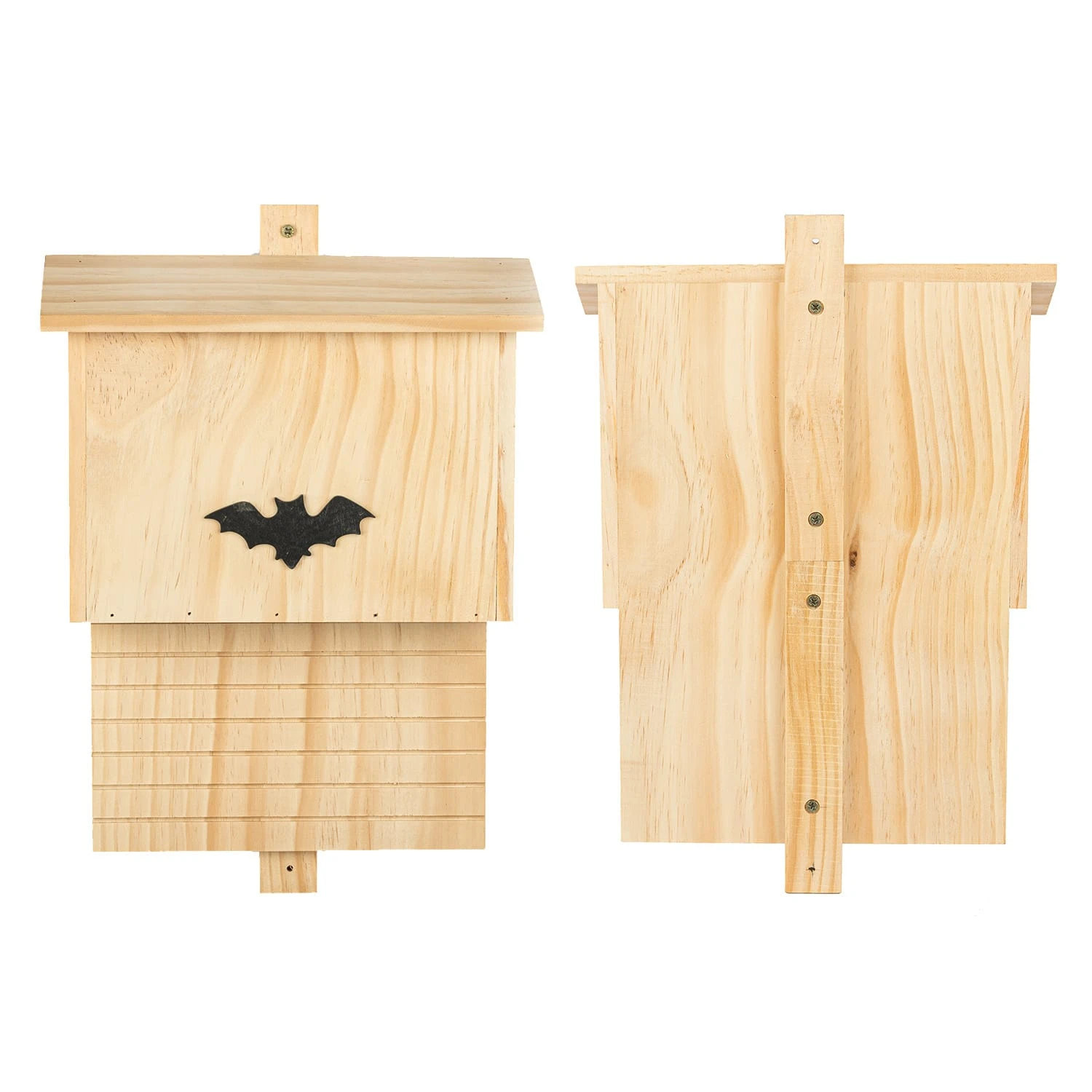 Fledermaushaus Nistkasten Überwinterungshilfe Ganzjährig Pinie 7 Fledermaushaus Nistkasten Überwinterungshilfe Ganzjährig Pinie – Bild 7