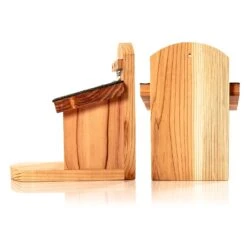 Futterhaus Für Eichhörnchen Flachdach Zedernholz Bitumen Unbehandelt -Garten Store 10038115 yy 0007 logo