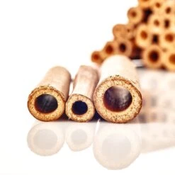 Bambusröhrchen 70 Stück Je 10 Cm Länge Holzfarben -Garten Store 10038136 yy 0004 logo