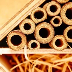 Bambusröhrchen 70 Stück Je 10 Cm Länge Holzfarben -Garten Store 10038136 yy 0006 logo