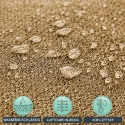 Rechteckiges Sonnensegel 2x4 M Polyester Luftdurchlässig -Garten Store 10038174 de 0003 logo