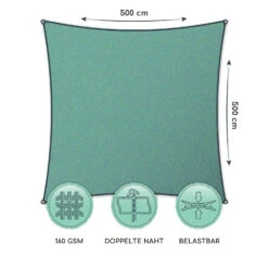 Quadratisches Sonnensegel 5x5 M Polyester Luftdurchlässig 11 Quadratisches Sonnensegel 5x5 M Polyester Luftdurchlässig -Garten Store 10038185 de 0006 logo