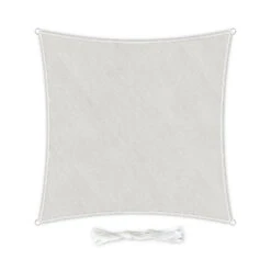 Quadratisches Sonnensegel 5x5 M Polyester Luftdurchlässig