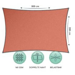 Quadratisches Sonnensegel 2 X 3 M Polyester Luftdurchlässig 11 Quadratisches Sonnensegel 2 X 3 M Polyester Luftdurchlässig -Garten Store 10038213 de 0006 logo