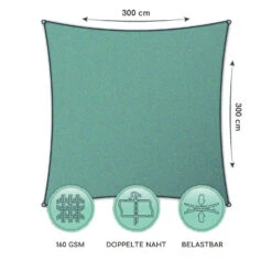 Quadratisches Sonnensegel 3 X 3 M Polyester Luftdurchlässig 11 Quadratisches Sonnensegel 3 X 3 M Polyester Luftdurchlässig -Garten Store 10038215 de 0006 logo