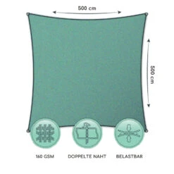 Quadratisches Sonnensegel 5 X 5 M Polyester Luftdurchlässig -Garten Store 10038217 de 0006 logo