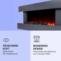 Studio Light & Fire 1 Smart Kamin 1000/2000W MDF WiFi-Steuerung -Garten Store 10038386 de 0005 logo
