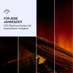 Studio Light & Fire 1 Smart Kamin 1000/2000W MDF WiFi-Steuerung -Garten Store 10038386 de 0006 logo