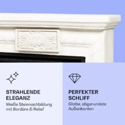 Frosty Peak Elektrischer Kamin 1800 W 10 Bis 30 °C Fernbedienung 9 Frosty Peak Elektrischer Kamin 1800 W 10 Bis 30 °C Fernbedienung -Garten Store 10038397 de 0003 logo