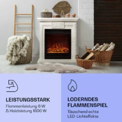 Frosty Peak Elektrischer Kamin 1800 W 10 Bis 30 °C Fernbedienung 10 Frosty Peak Elektrischer Kamin 1800 W 10 Bis 30 °C Fernbedienung -Garten Store 10038397 de 0004 logo