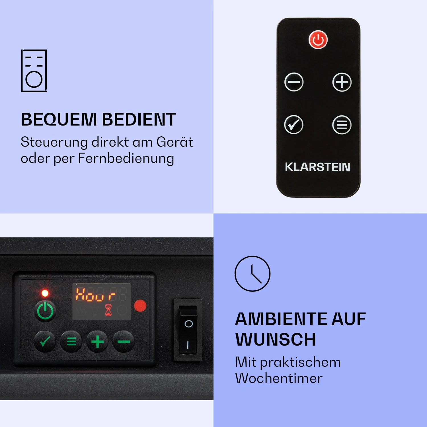 Frosty Peak Elektrischer Kamin 1800 W 10 Bis 30 °C Fernbedienung 6 Frosty Peak Elektrischer Kamin 1800 W 10 Bis 30 °C Fernbedienung – Bild 6