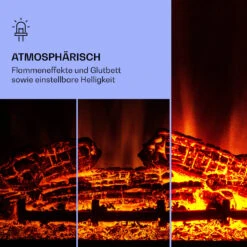 Studio 10 Arc Elektrokamin 1800 W LED-Flammen Heizlüfter Fernbedienung 9 Studio 10 Arc Elektrokamin 1800 W LED-Flammen Heizlüfter Fernbedienung -Garten Store 10038403 de 0004 logo