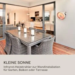 Heatbell Wall Smart Infrarotheizstrahler IPX4 800/1200/2000W Outdoor -Garten Store 10038415 de 0003 logo